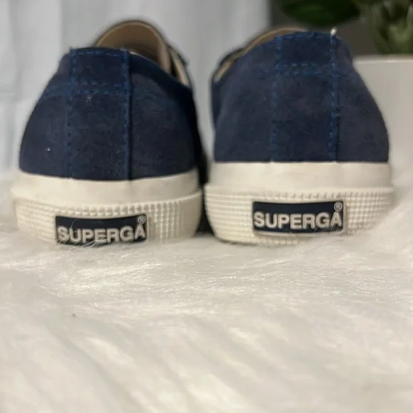 Superga Navy Blue Women's Shoes - Picture 4 of 6